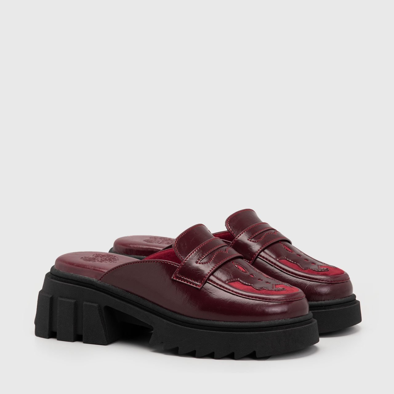 Verren Platform Maroon