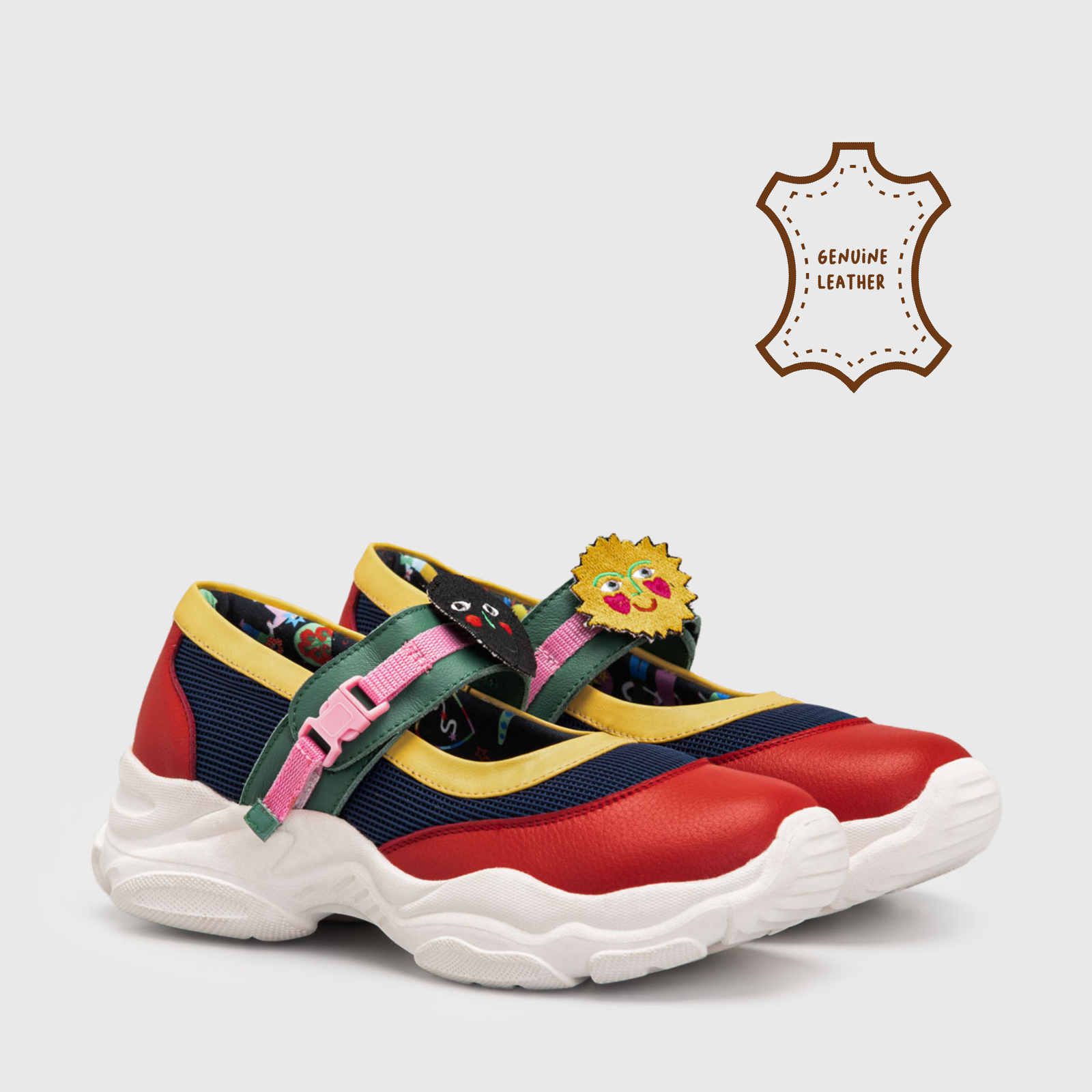 Lunnari X Starry Sneakers Colourblock