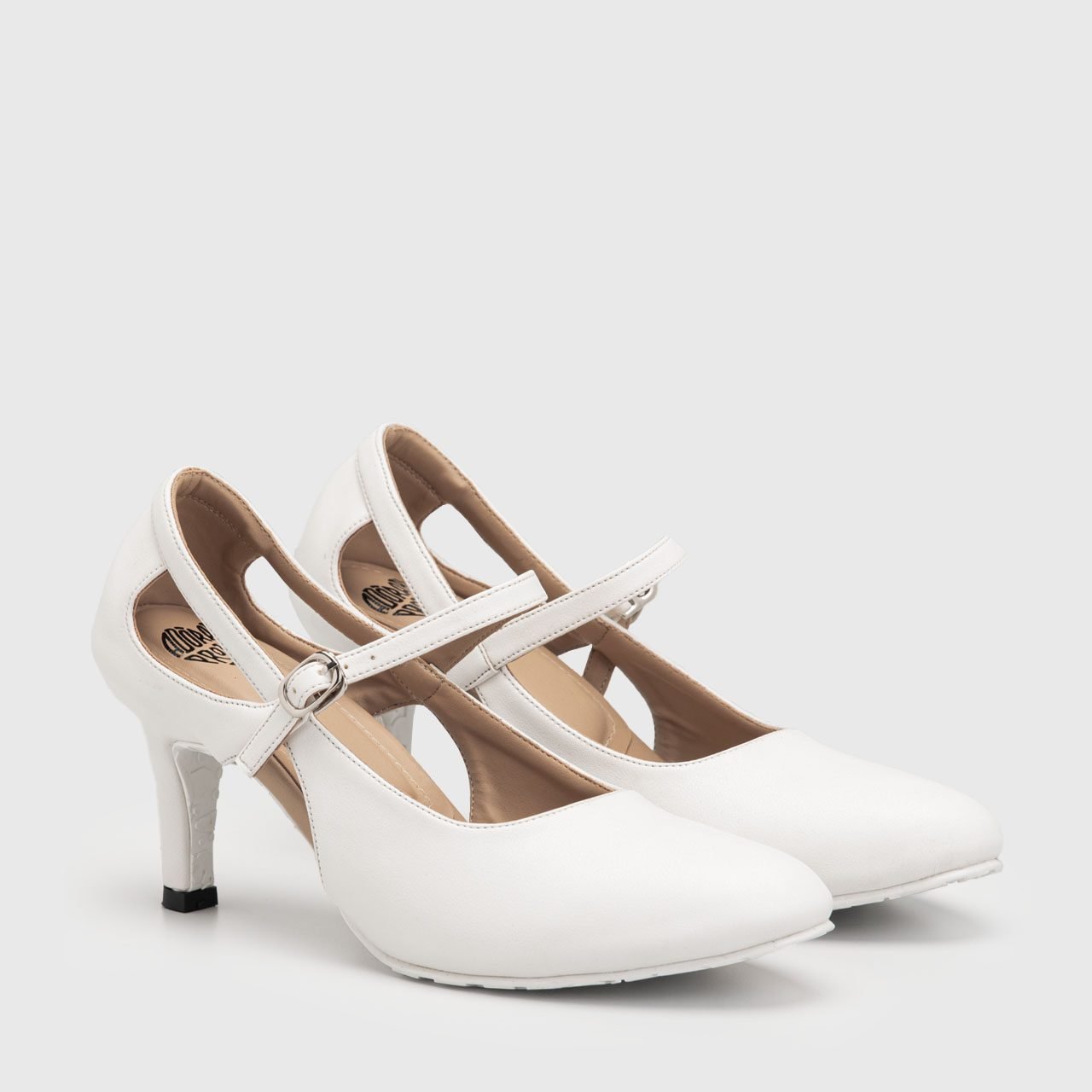 Decimal Heels White