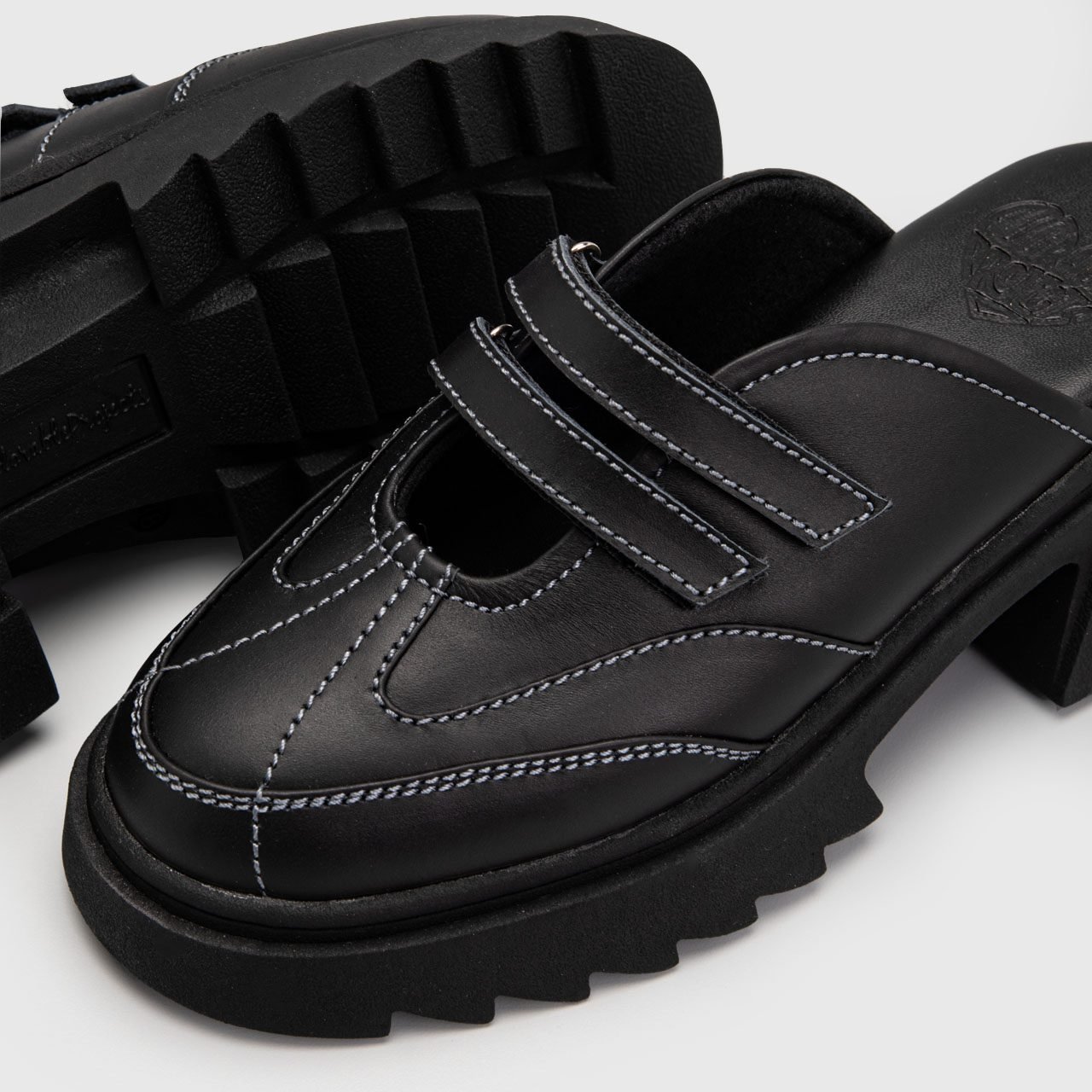 Ophie Platform Genuine Leather Black - Image 6