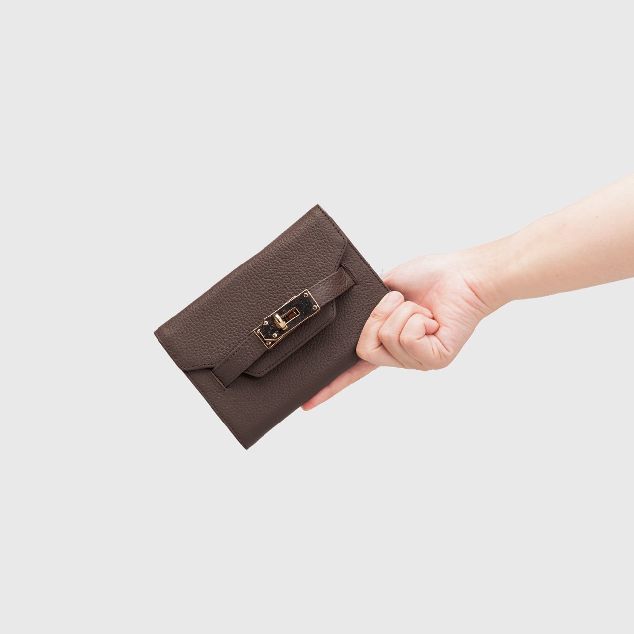 Sienna Wallet Genuine Leather Brown - Image 3