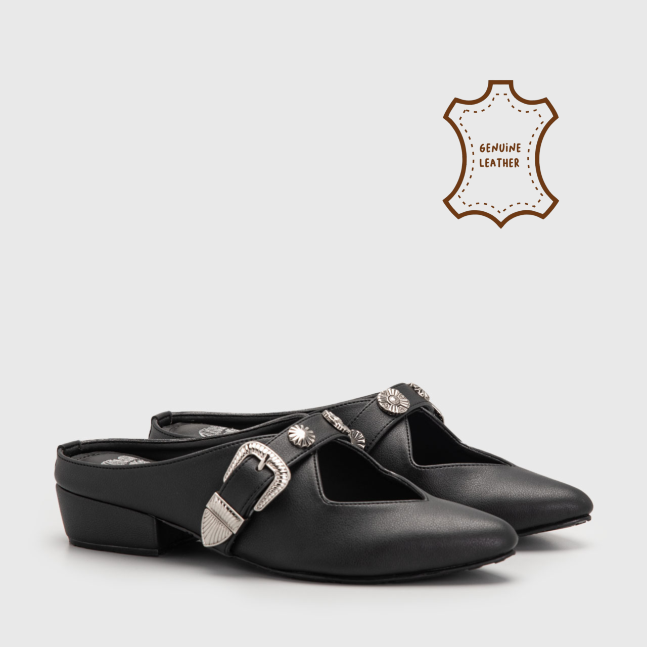 Donna Mules Black