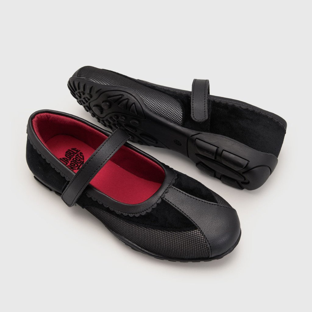 Necya Flat Shoes Black - Image 6