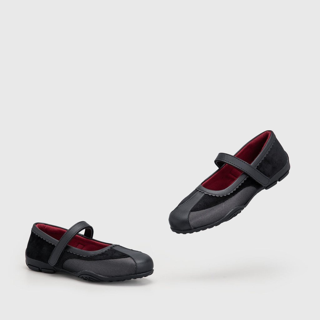 Necya Flat Shoes Black - Image 3