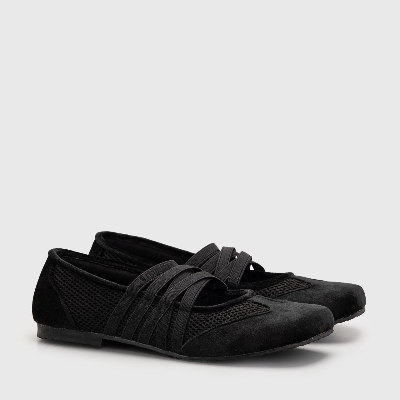 Eleva Flat Shoes Black