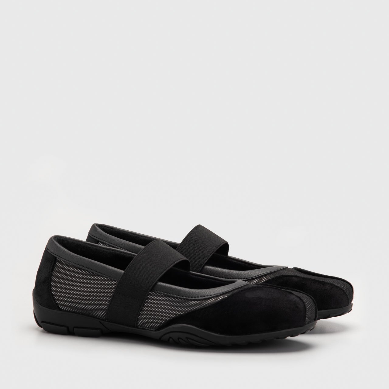 Faeva Flat Shoes Black