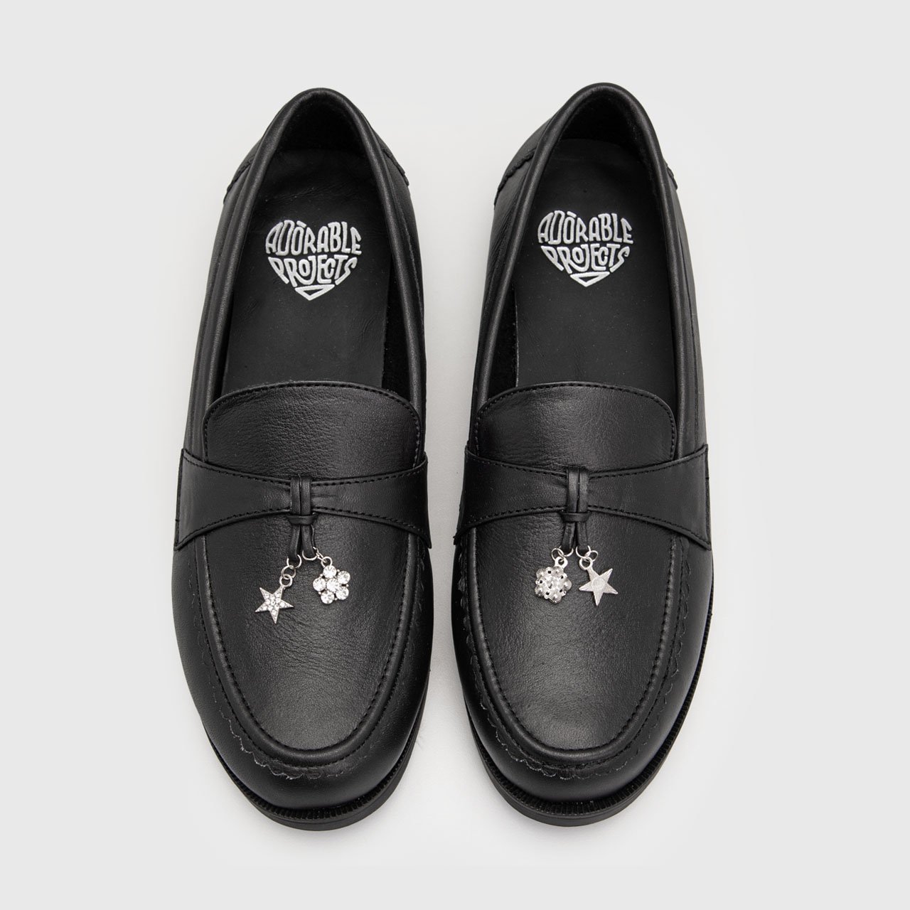 Huzperia Loafer Genuine Leather Black - Image 6