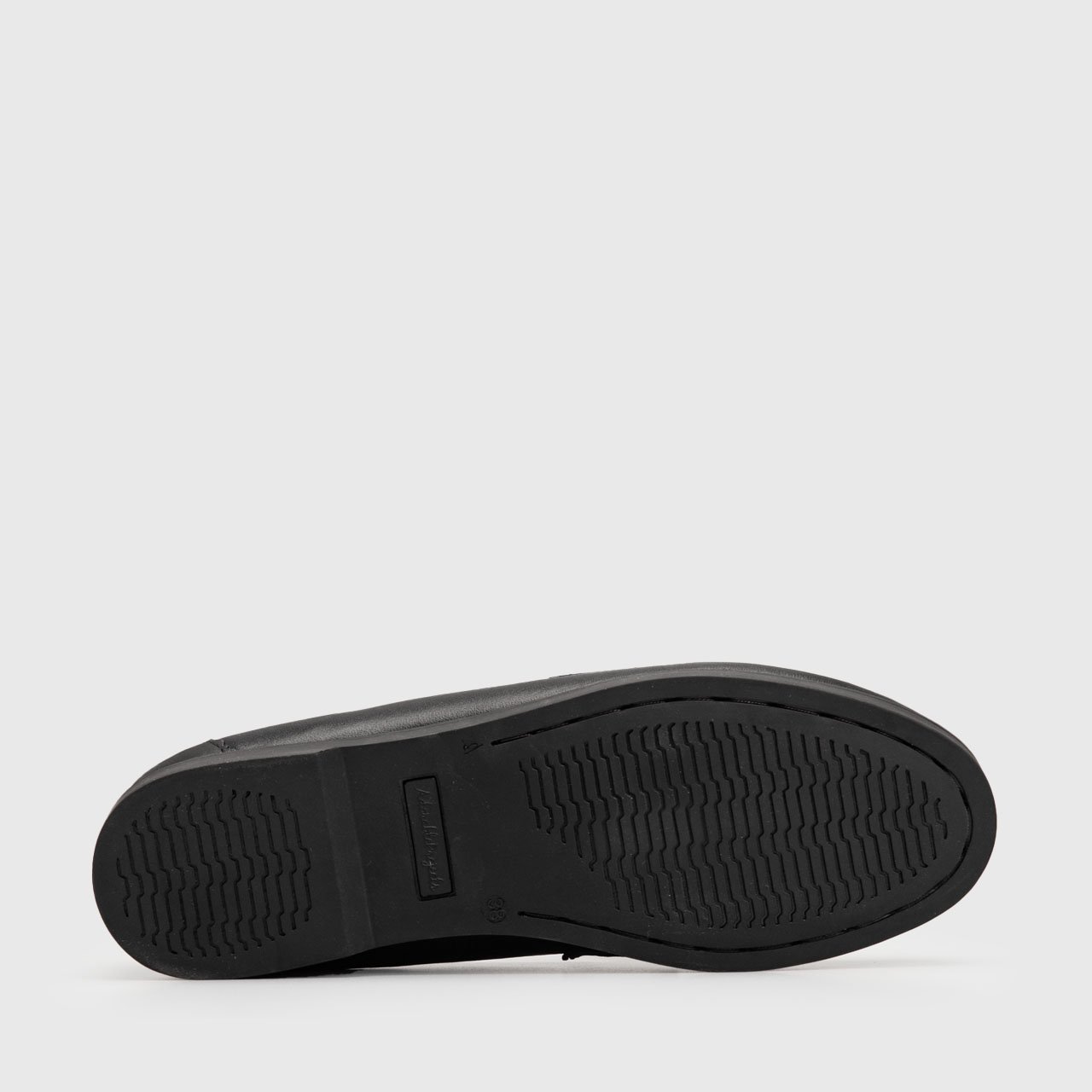 Huzperia Loafer Genuine Leather Black - Image 8