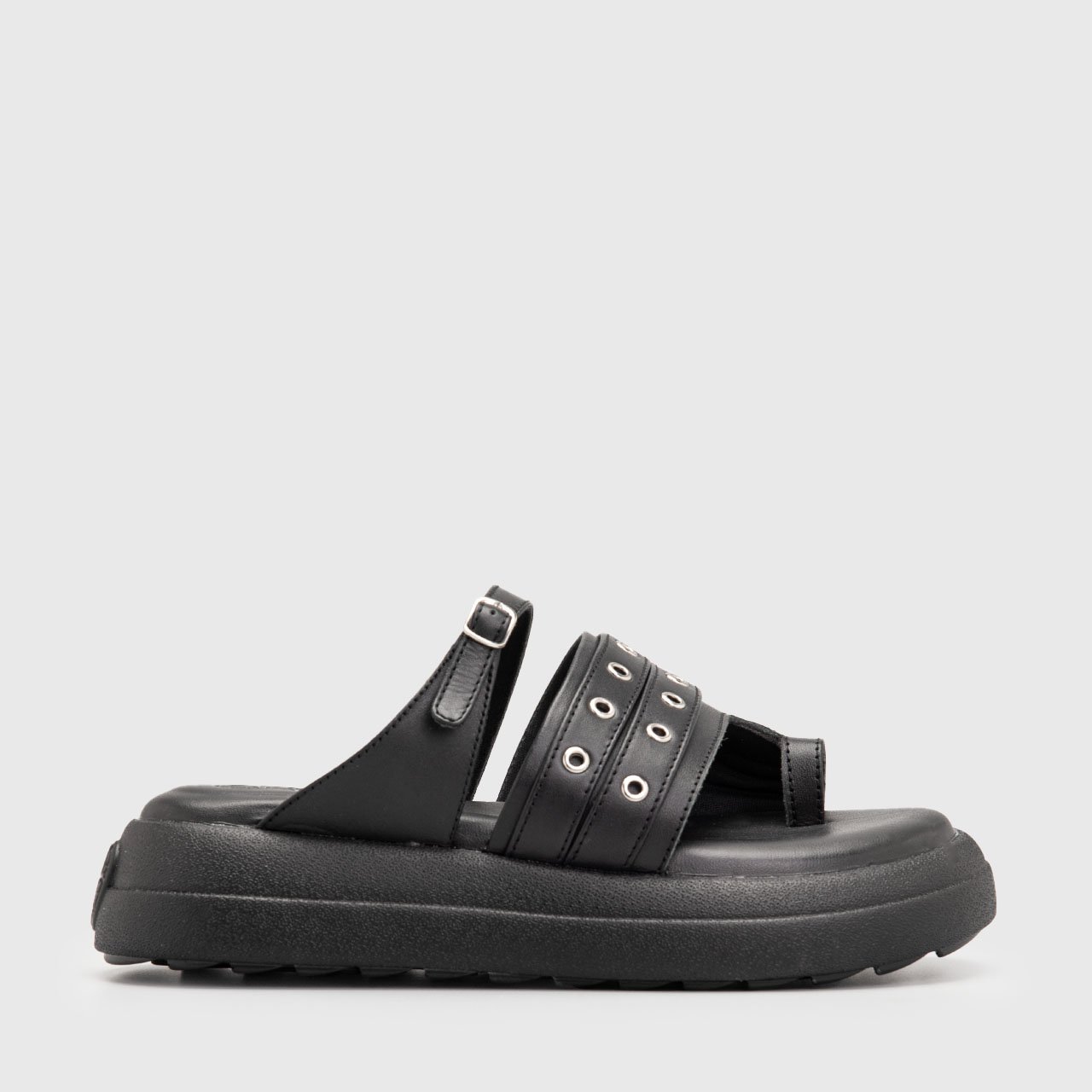 Kean Sandals Genuine Leather Black - Image 3