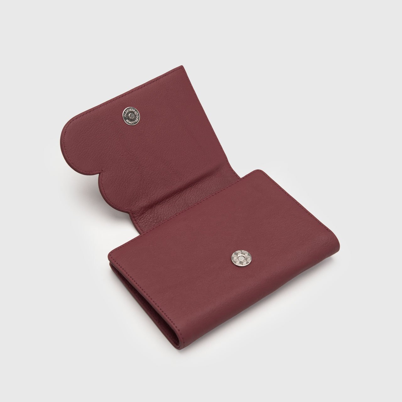Parsha Wallet Genuine Leather Maroon - Image 7