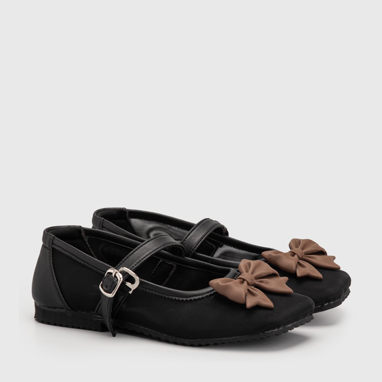 Callie Flat Shoes Black