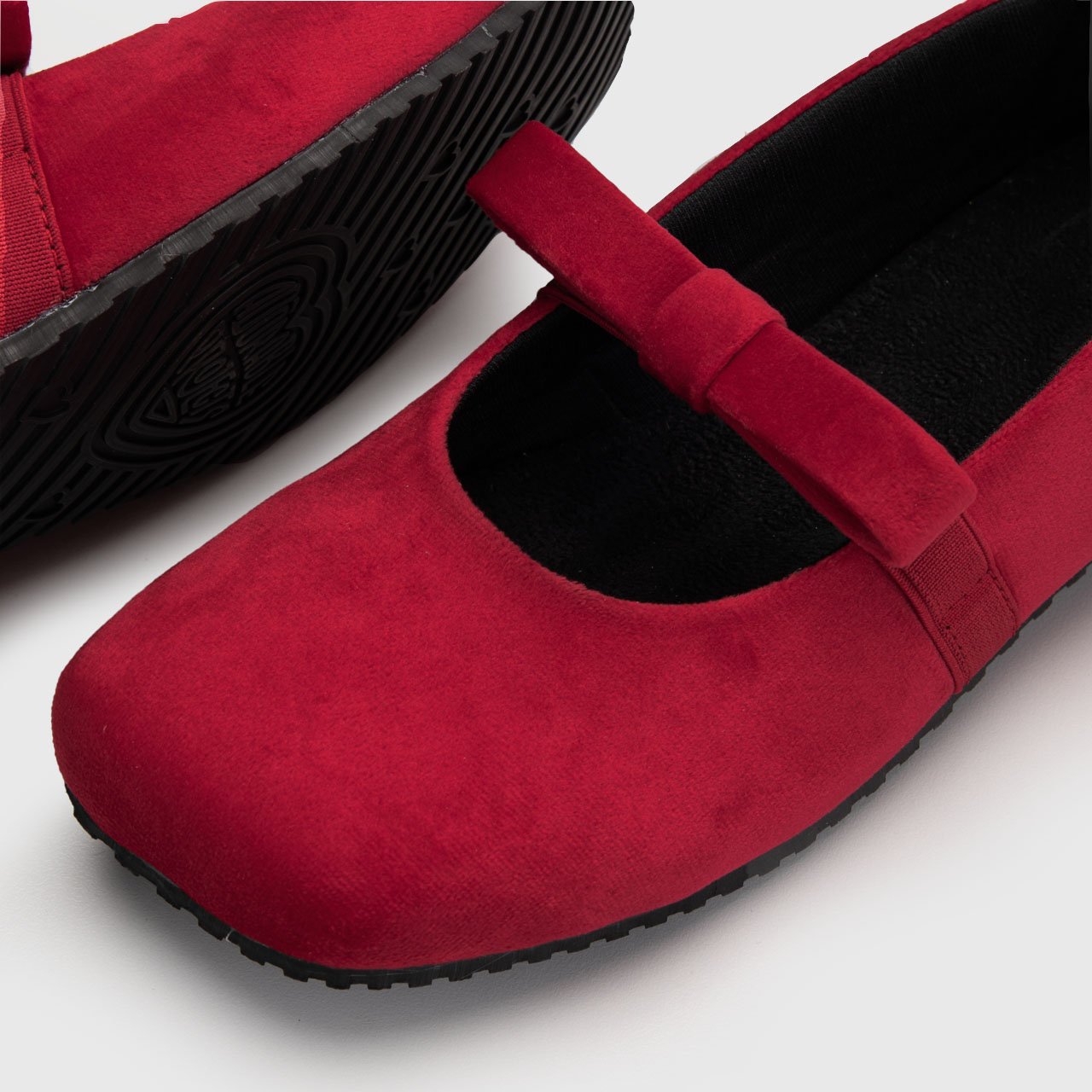 Neota Flat Shoes Red - Image 7