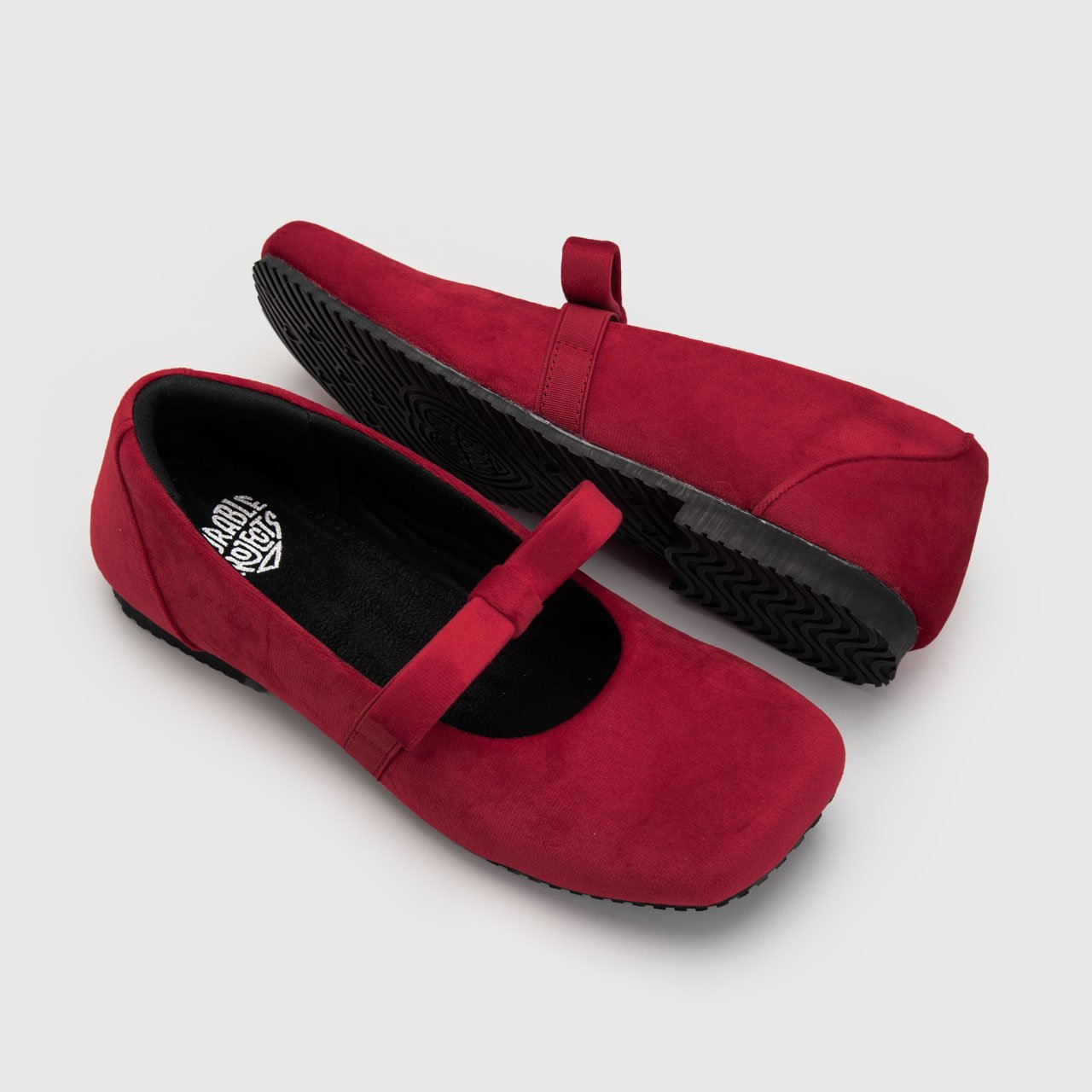 Neota Flat Shoes Red - Image 6