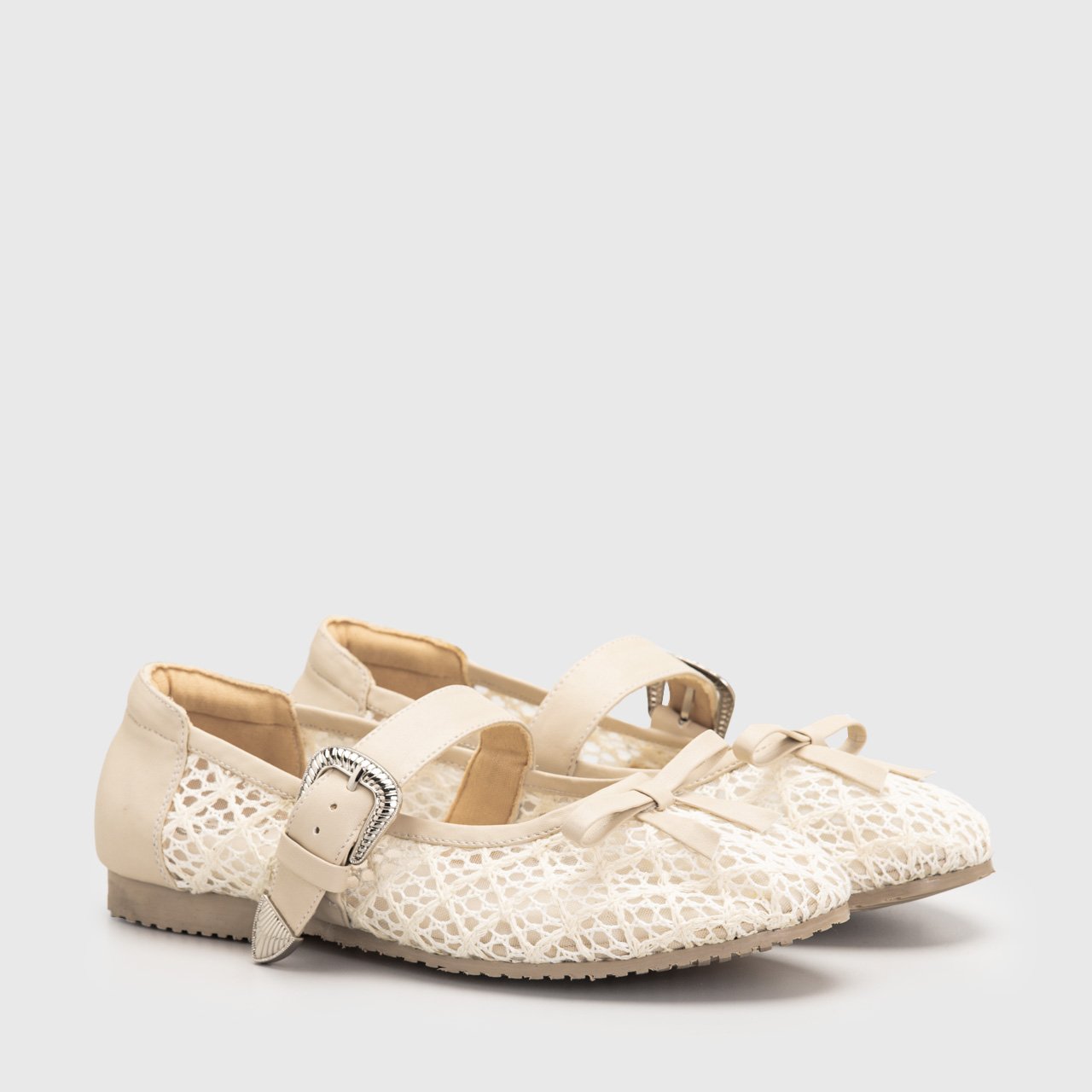 Naveen Flatshoes Cream