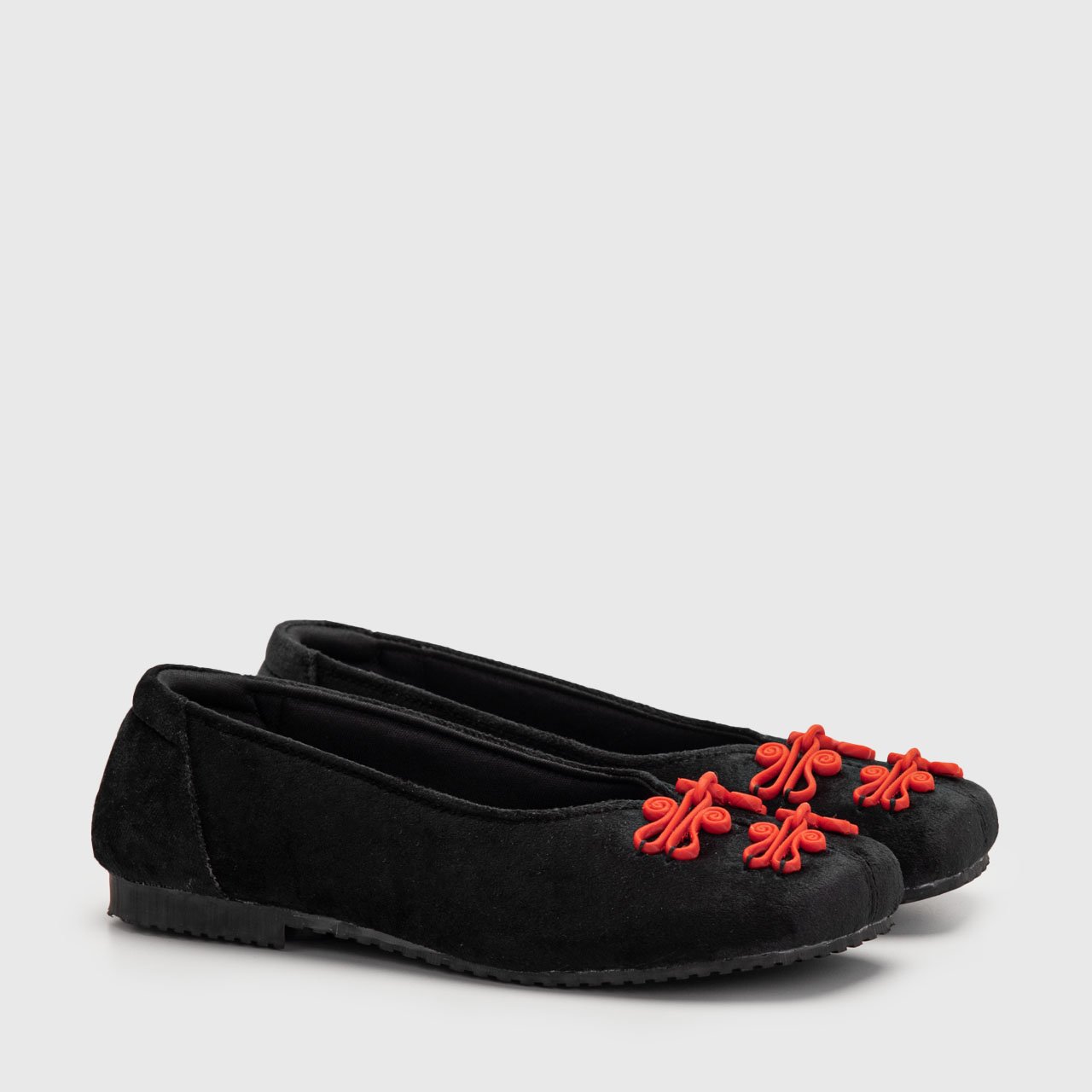 Atelie Flat Shoes Black