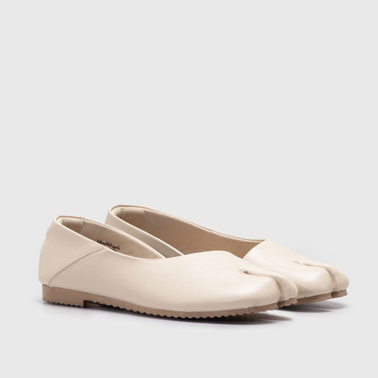 Lulula Flat Shoes Cream