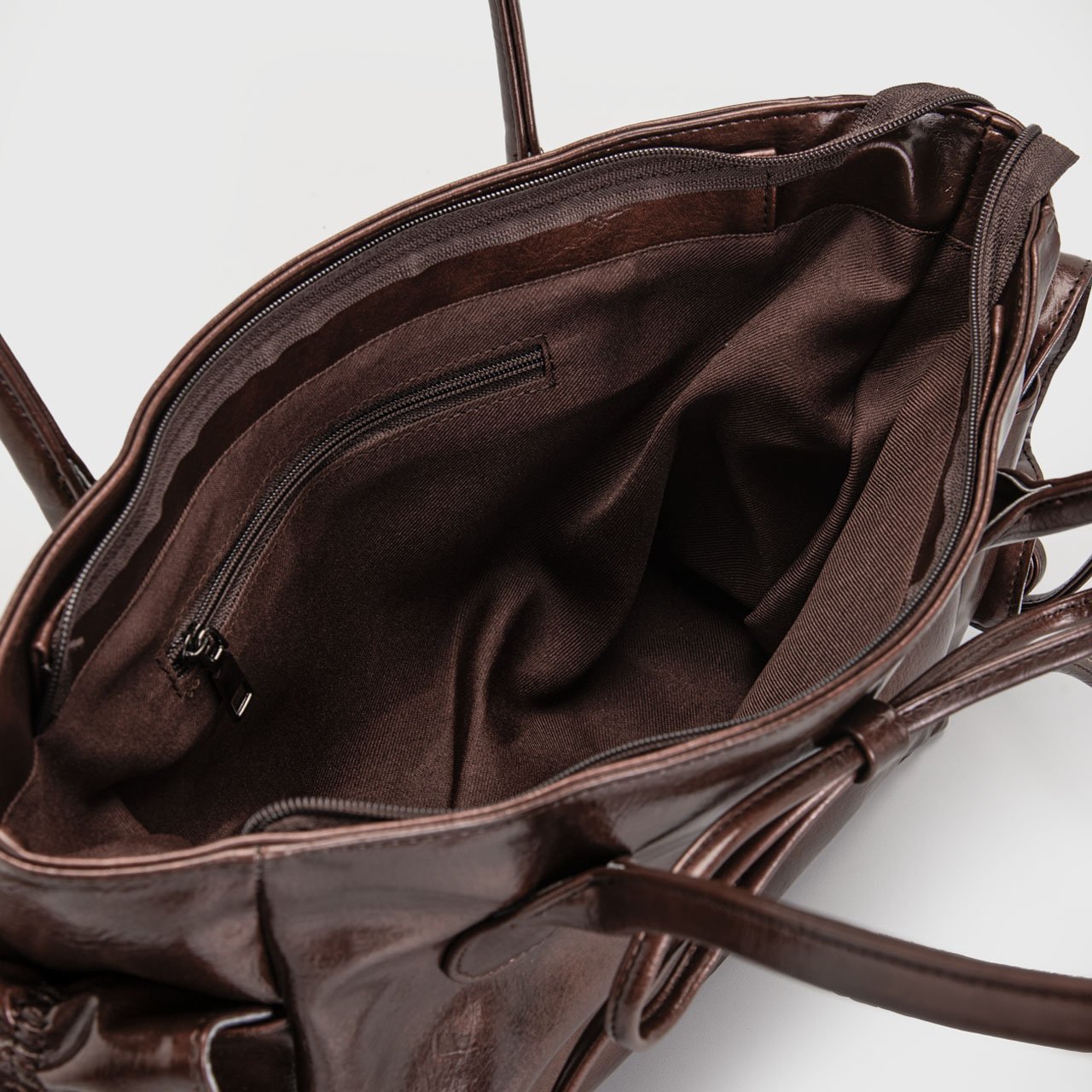 Gimena Shoulder Bag Dark Brown - Image 6