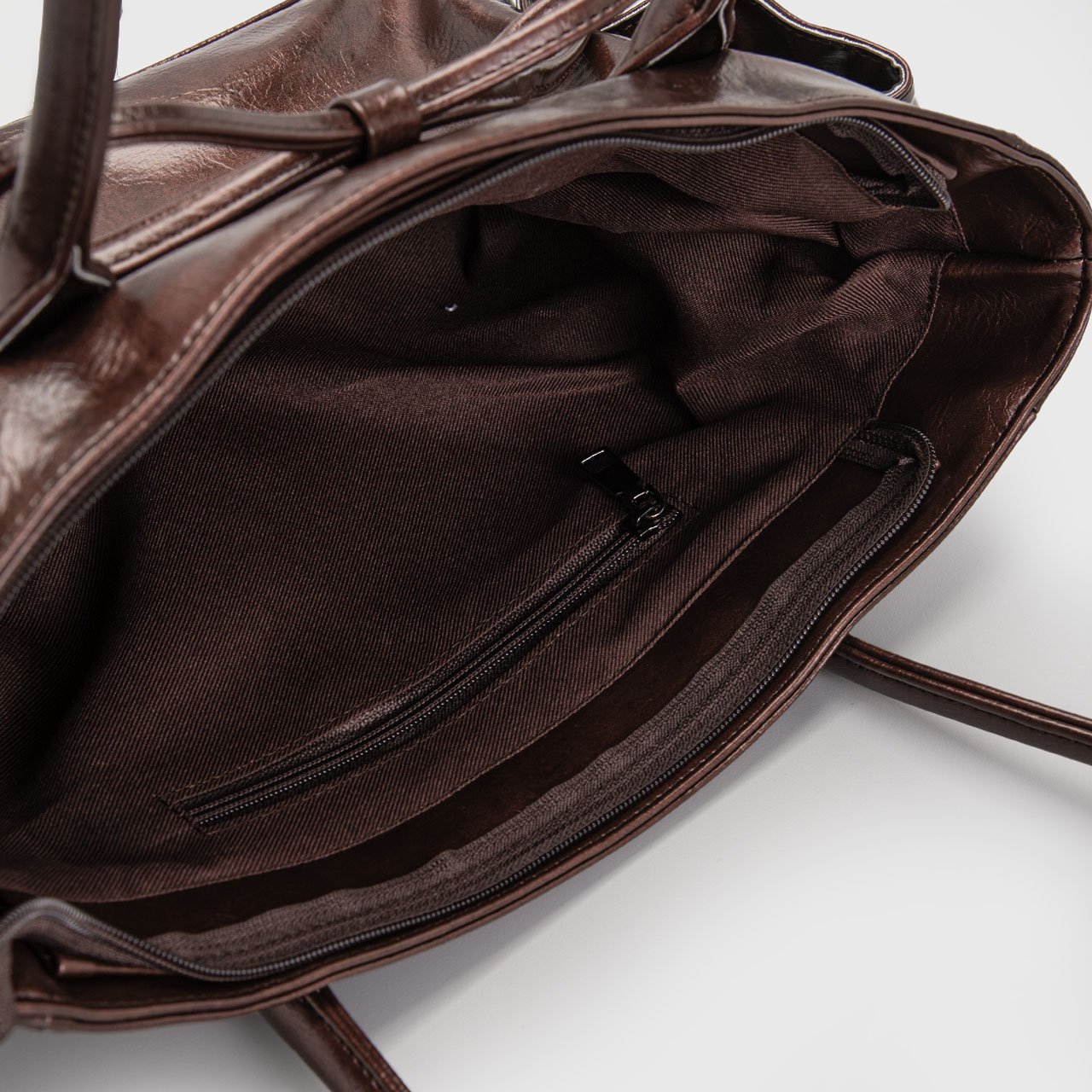 Gimena Shoulder Bag Dark Brown - Image 7