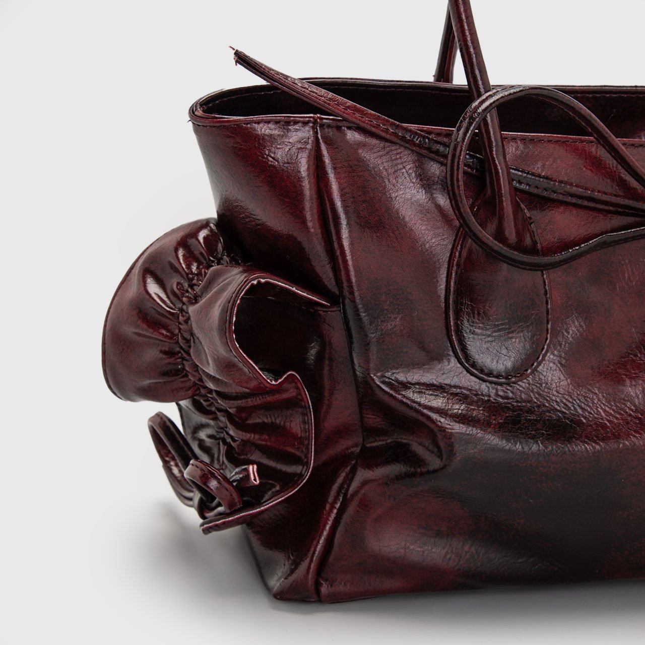Gimena Shoulder Bag Red Wine - Image 7