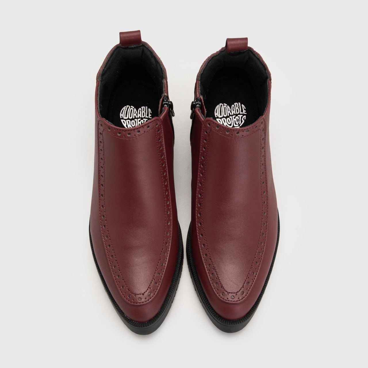 Maree Boots Genuine Leather Maroon - Image 5