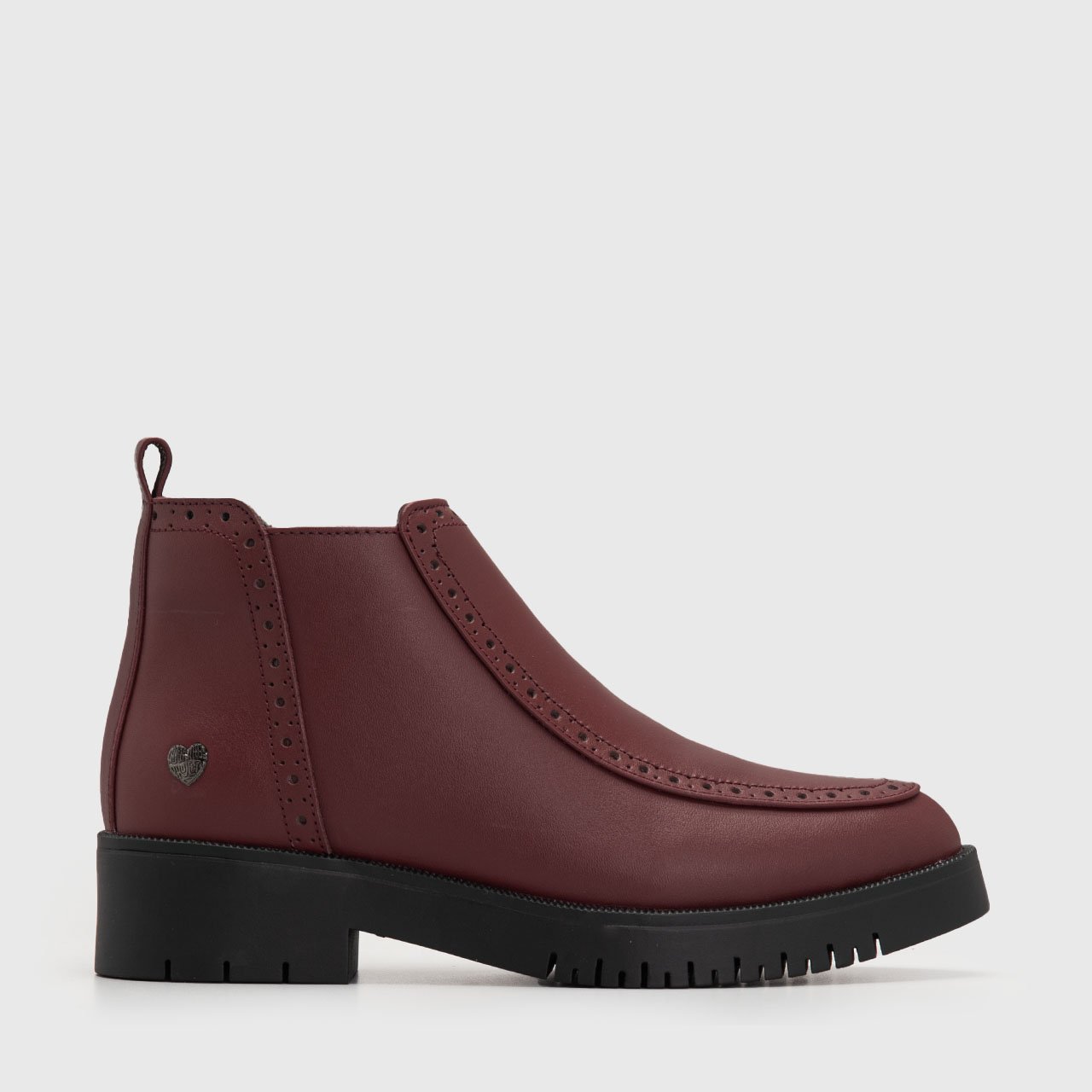 Maree Boots Genuine Leather Maroon - Image 4