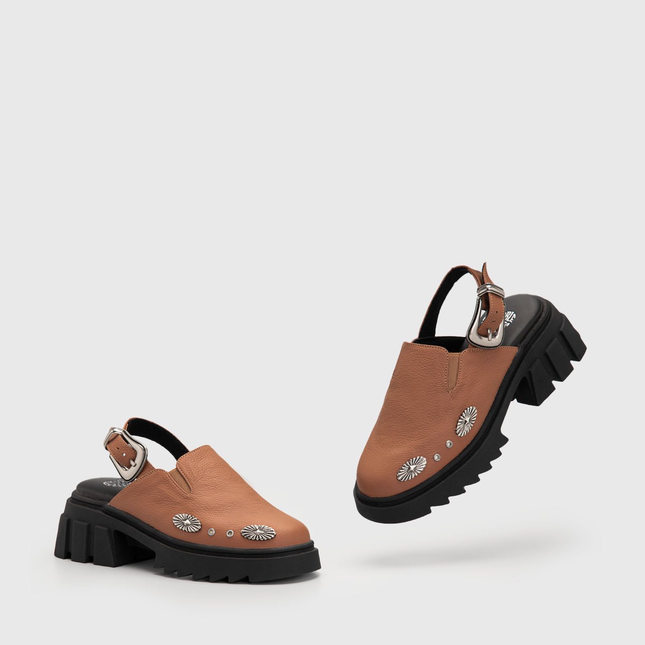 Nobia Platform Genuine Leather Tan - Image 3