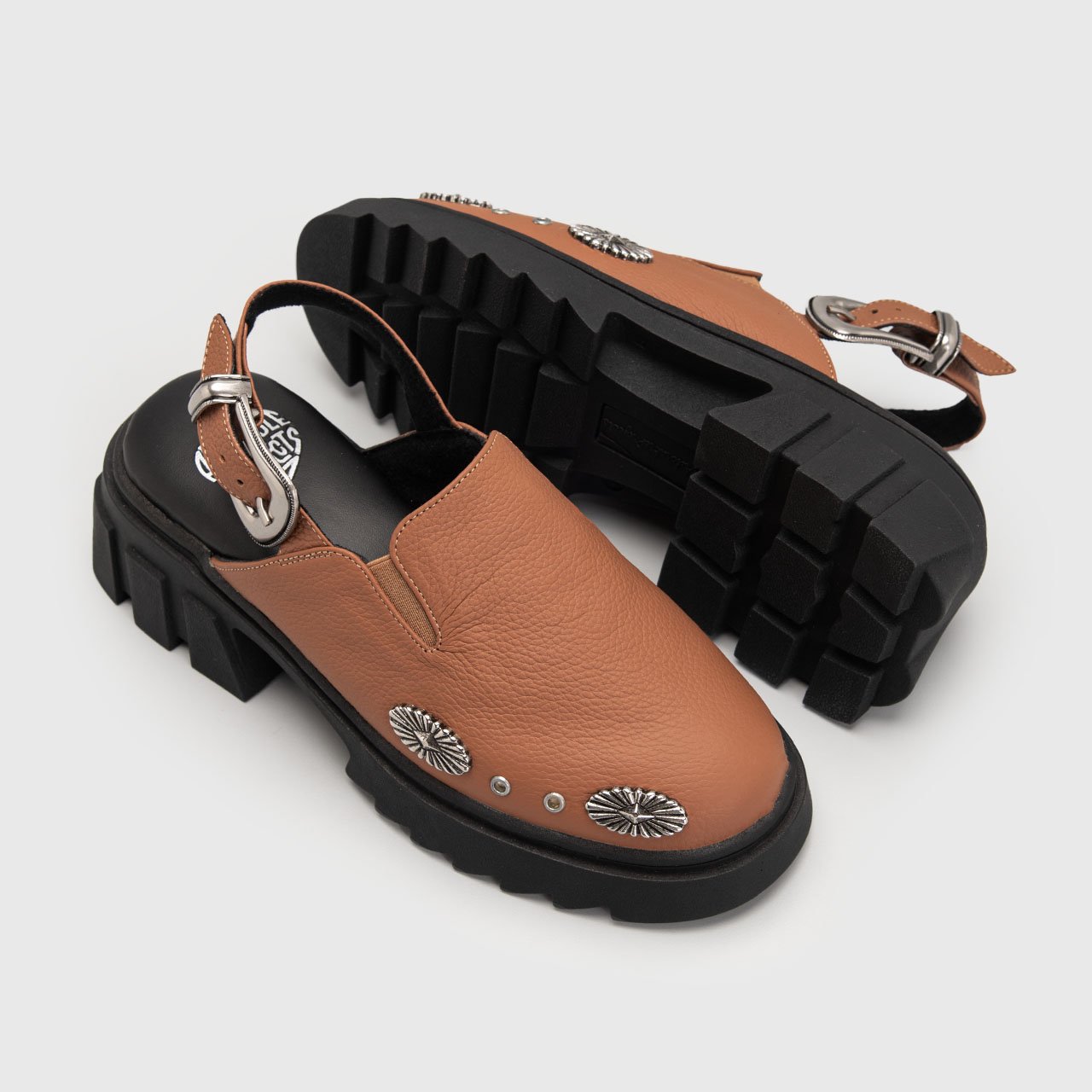 Nobia Platform Genuine Leather Tan - Image 5