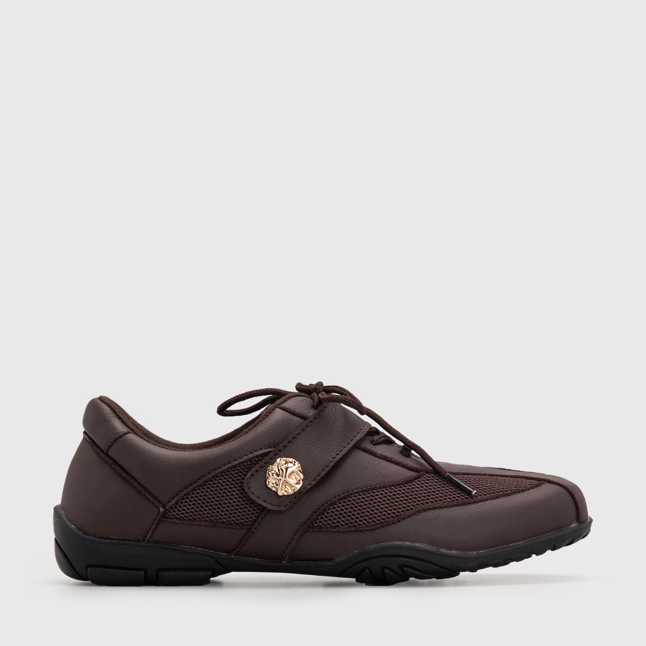 Rianna Sneakers Genuine Leather Brown - Image 4