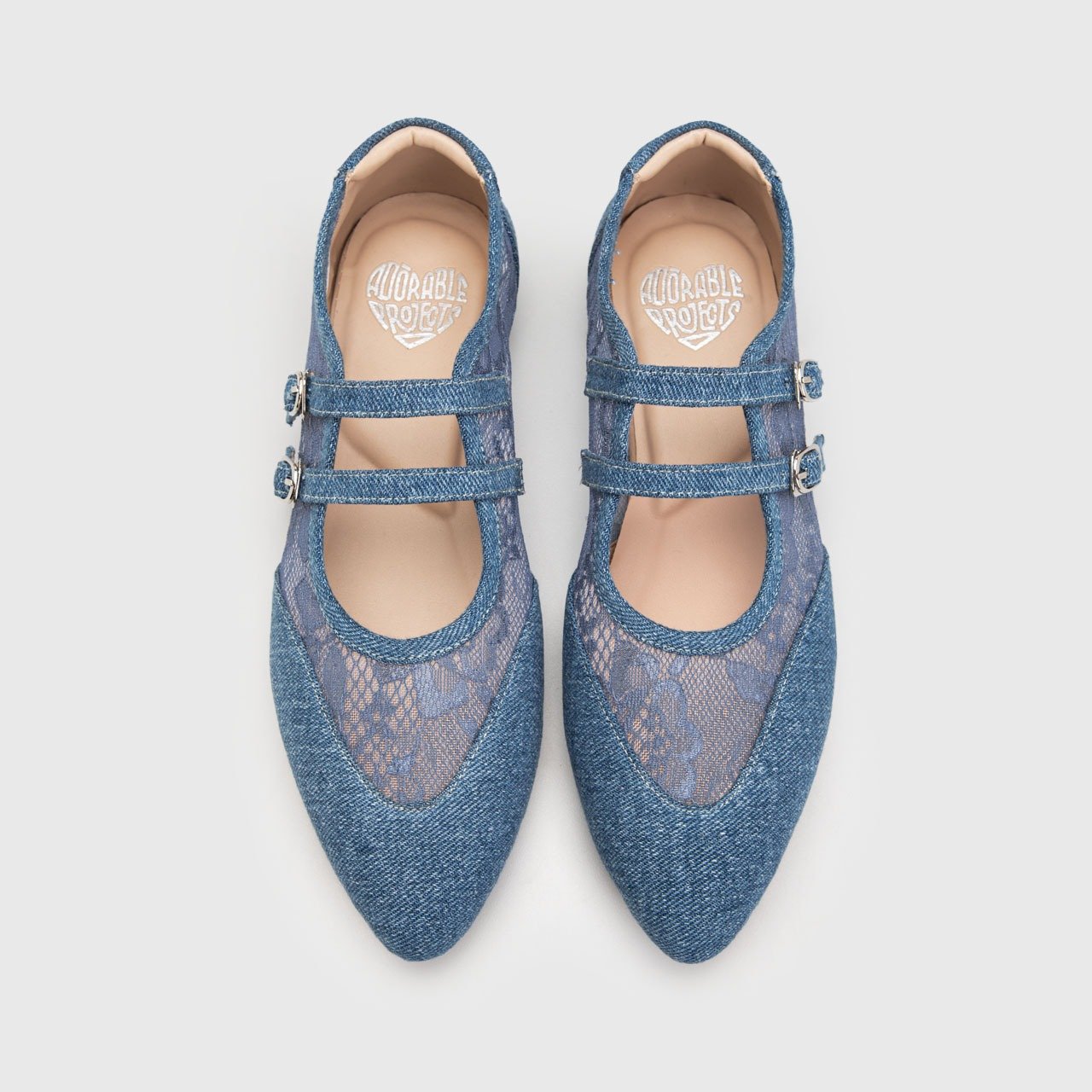 Viyada Flat Shoes Denim - Image 4