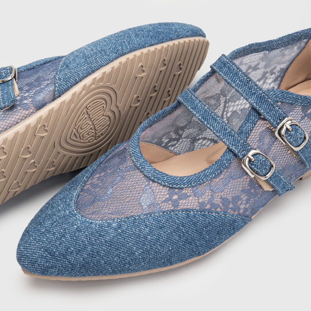Viyada Flat Shoes Denim - Image 6