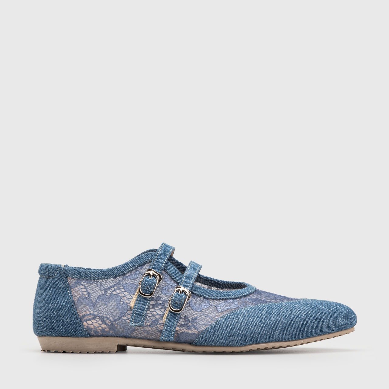 Viyada Flat Shoes Denim - Image 3
