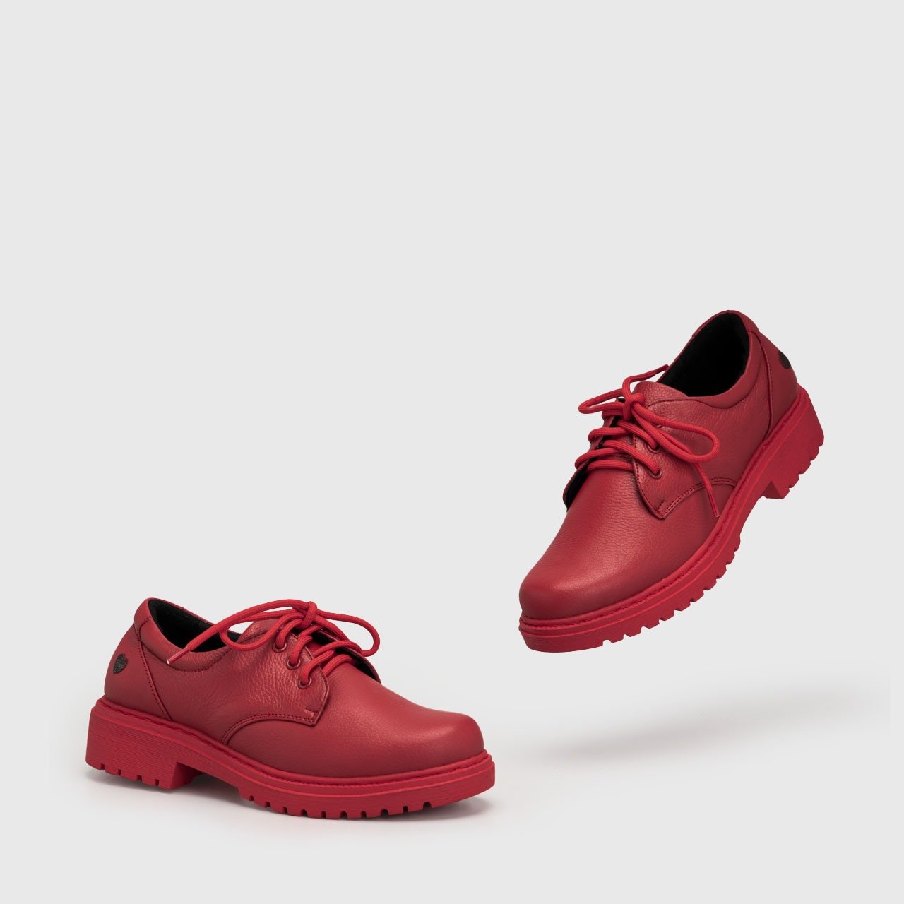 Vailey Oxford Genuine Leather Red - Image 3