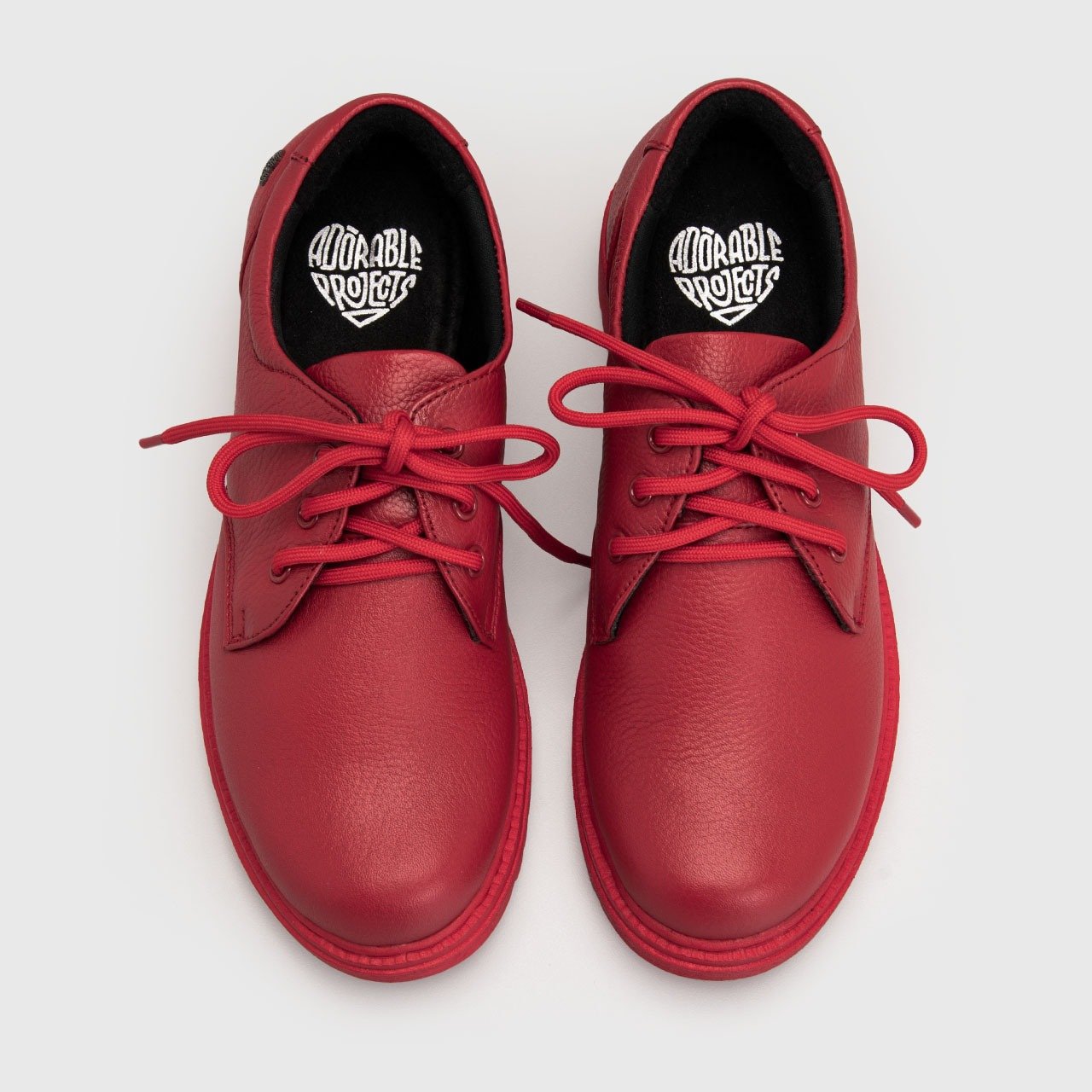 Vailey Oxford Genuine Leather Red - Image 5