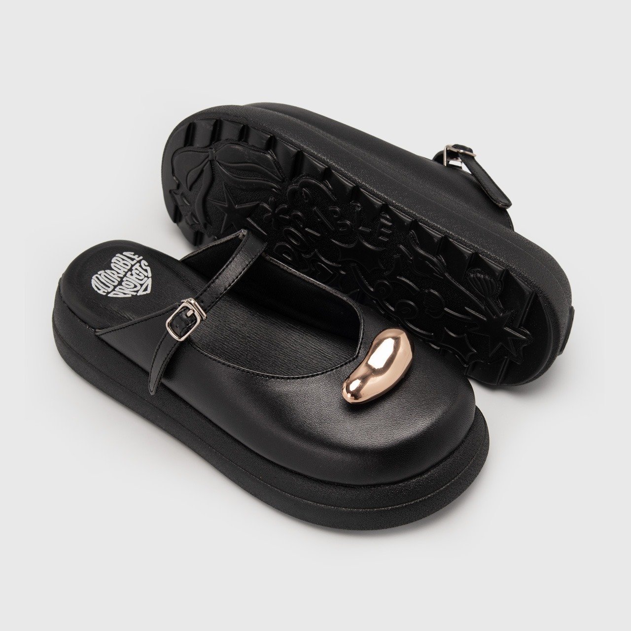 Daraca Sandals Genuine Leather Black - Image 6
