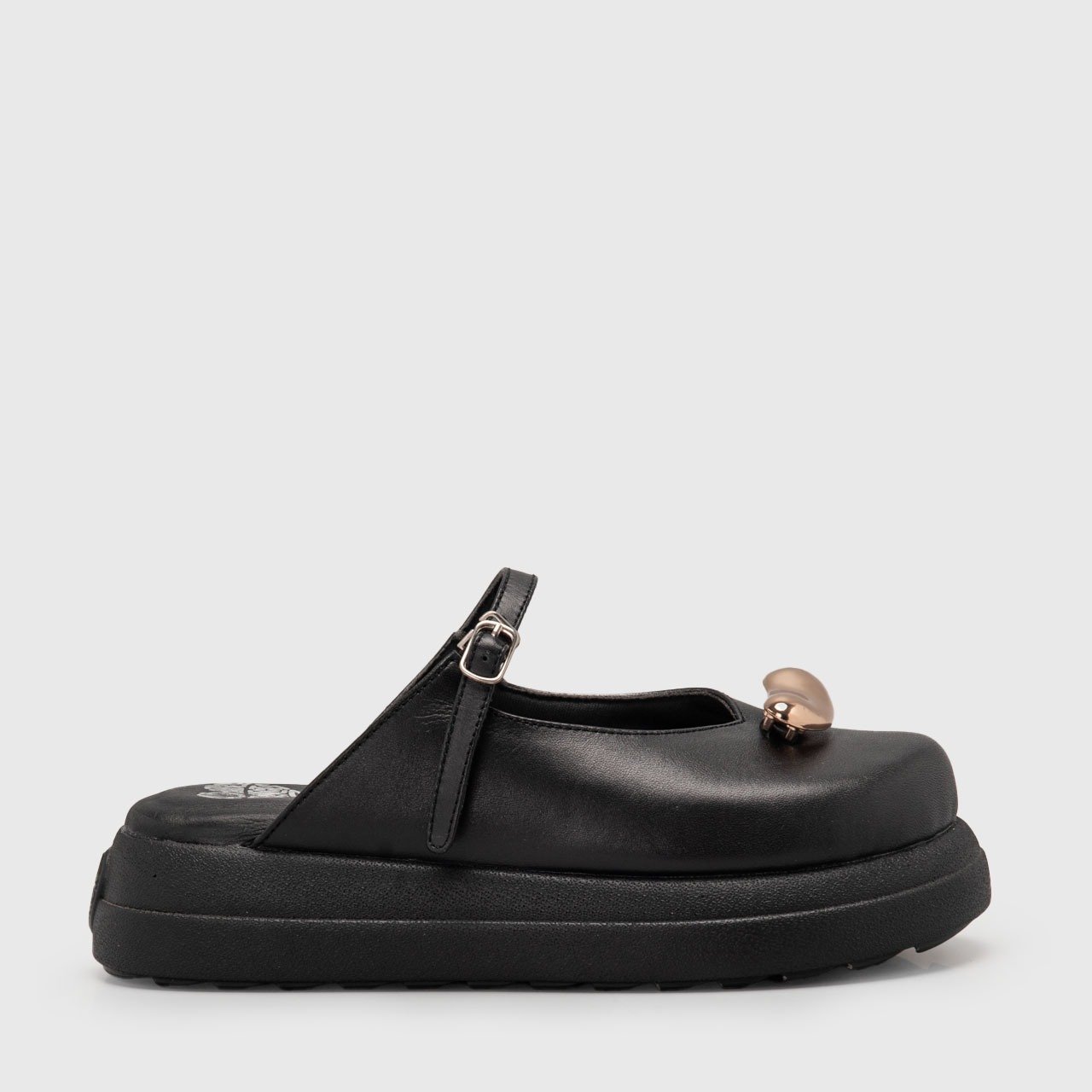 Daraca Sandals Genuine Leather Black - Image 4