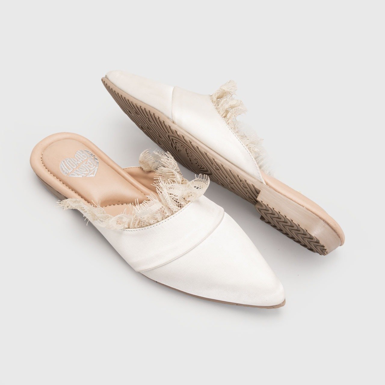 Sardinia Mules White - Image 6