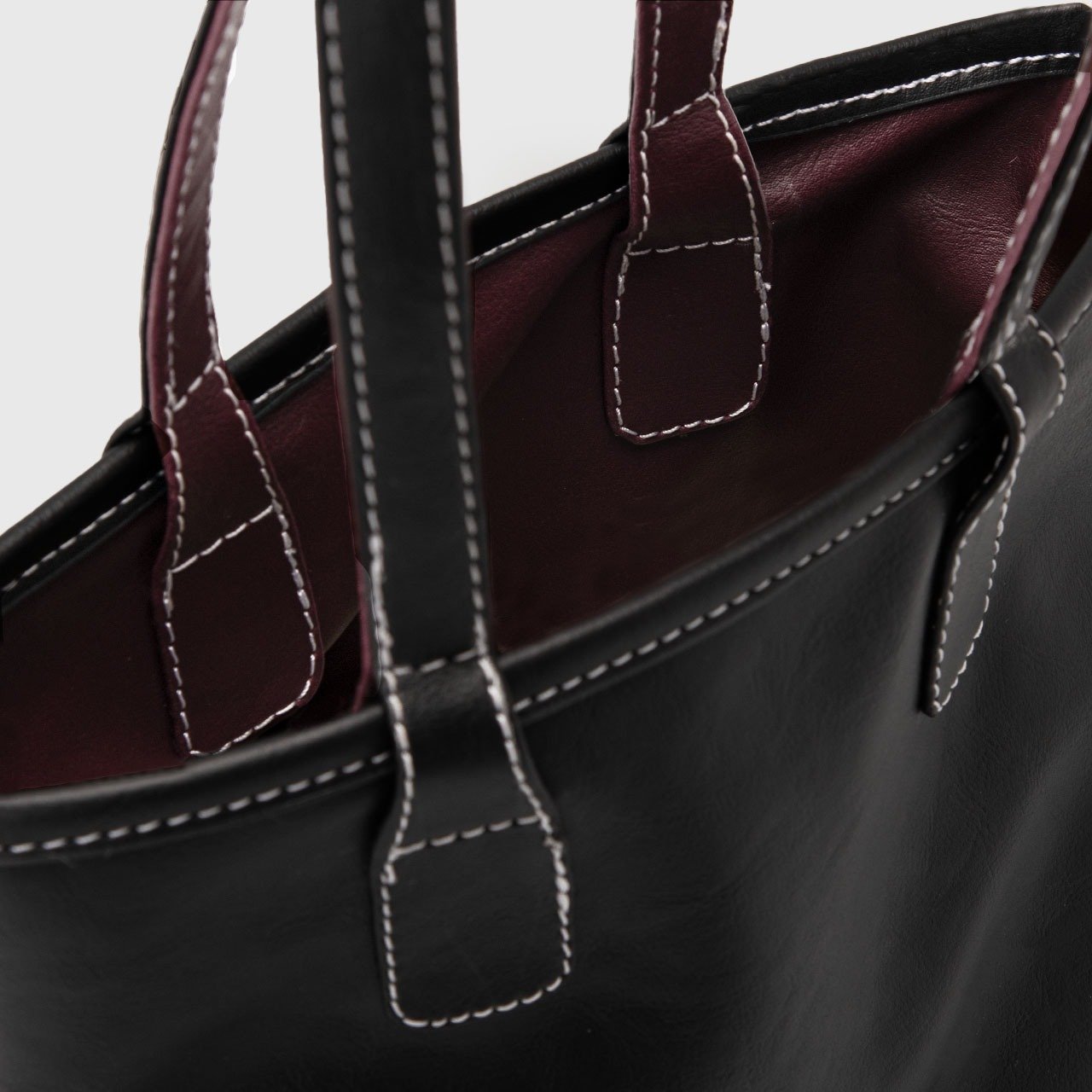 Loefy Mini Tote Bag Black - Image 5