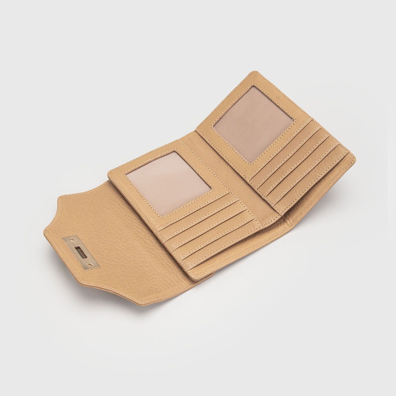 Sienna Wallet Genuine Leather Camel - Image 7