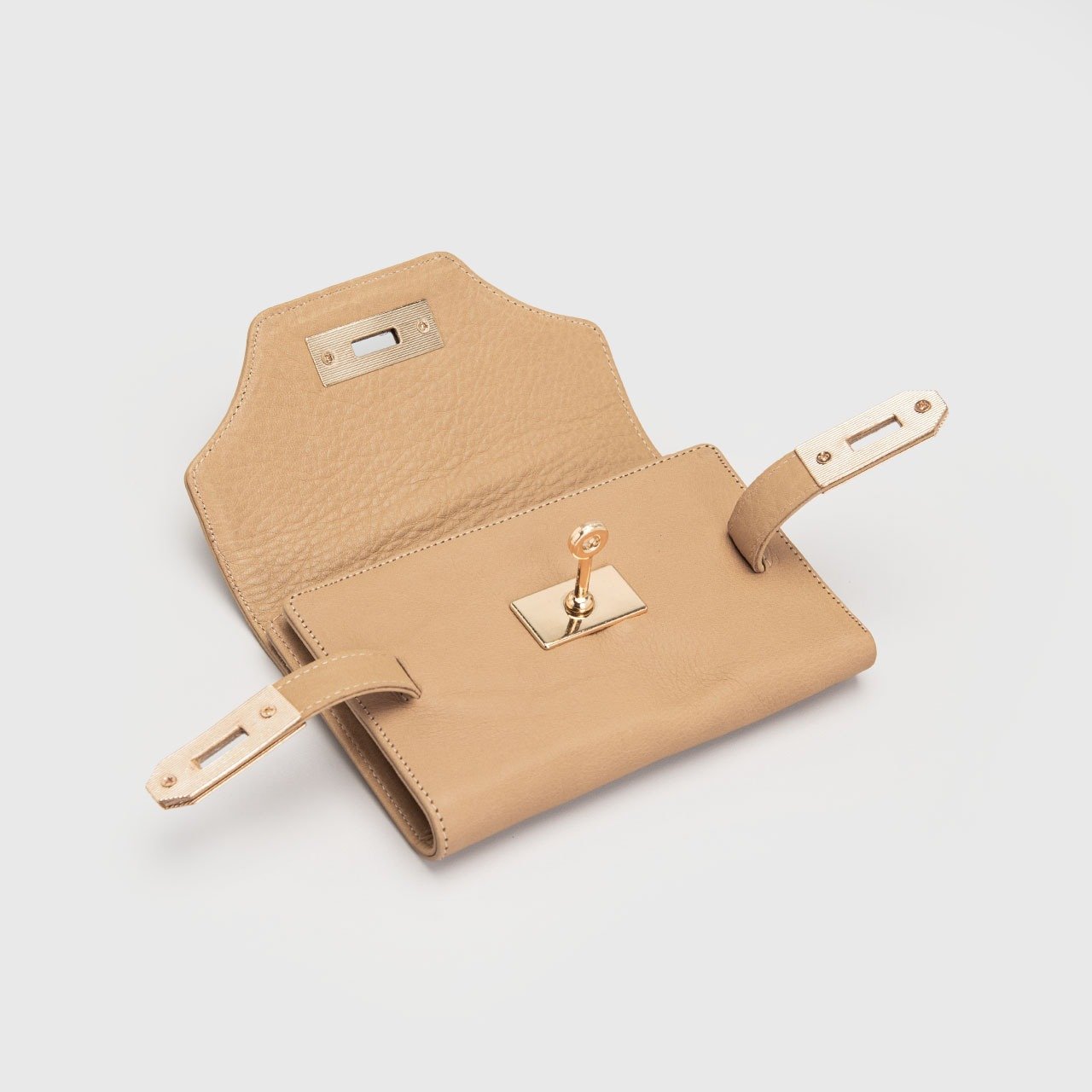Sienna Wallet Genuine Leather Camel - Image 6