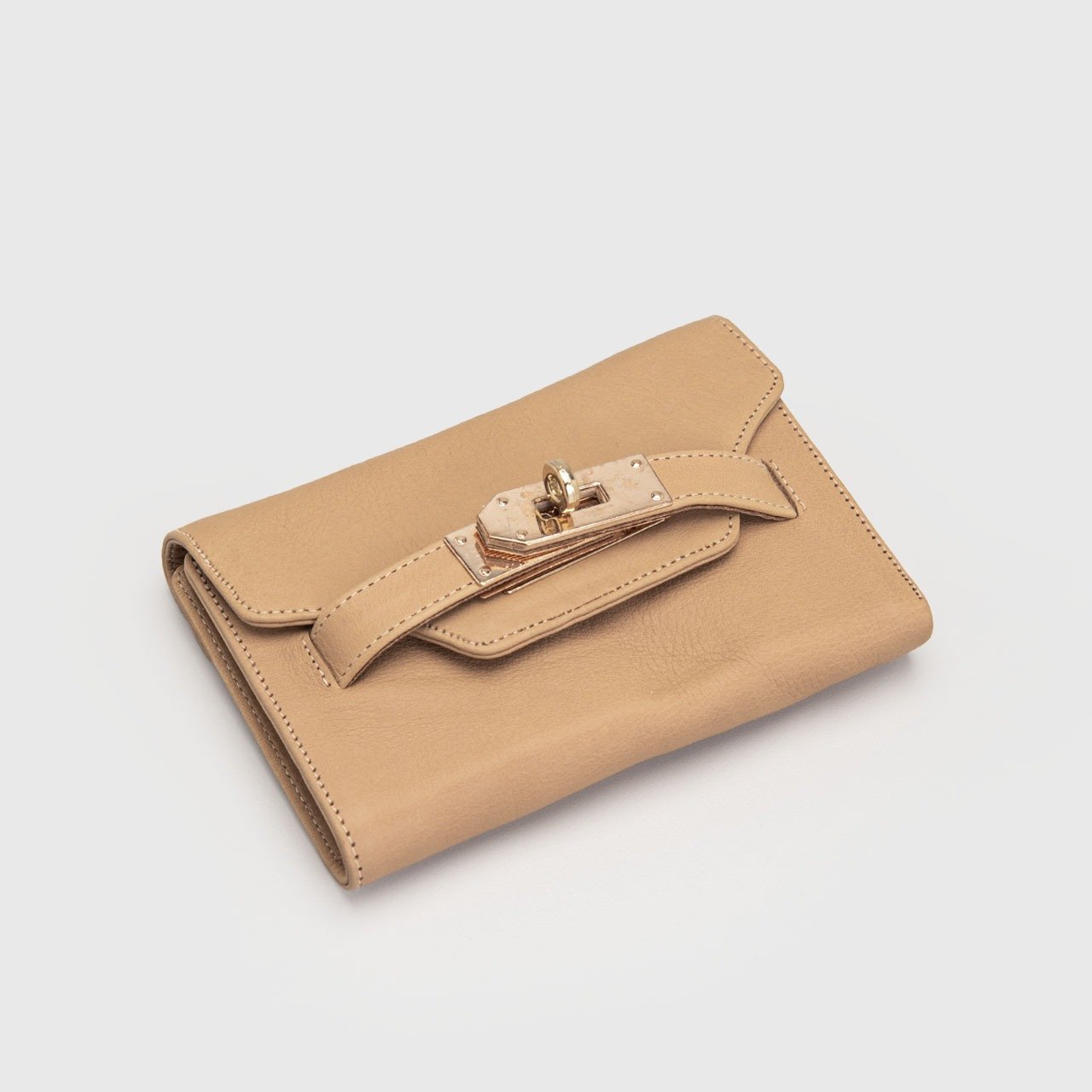 Sienna Wallet Genuine Leather Camel - Image 5