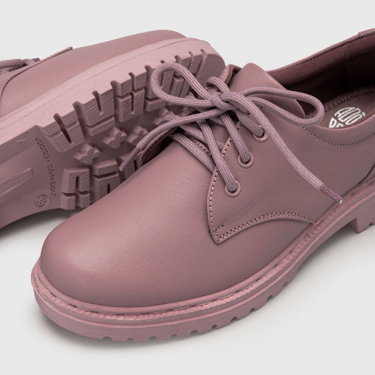 Vailey Oxford Genuine Leather Pinkpale - Image 8